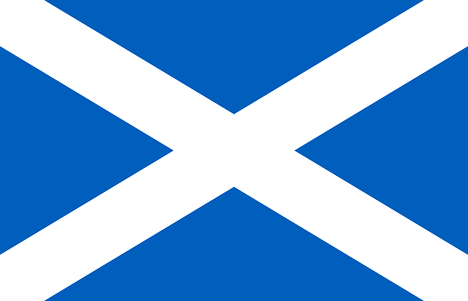 bandera de Escocia