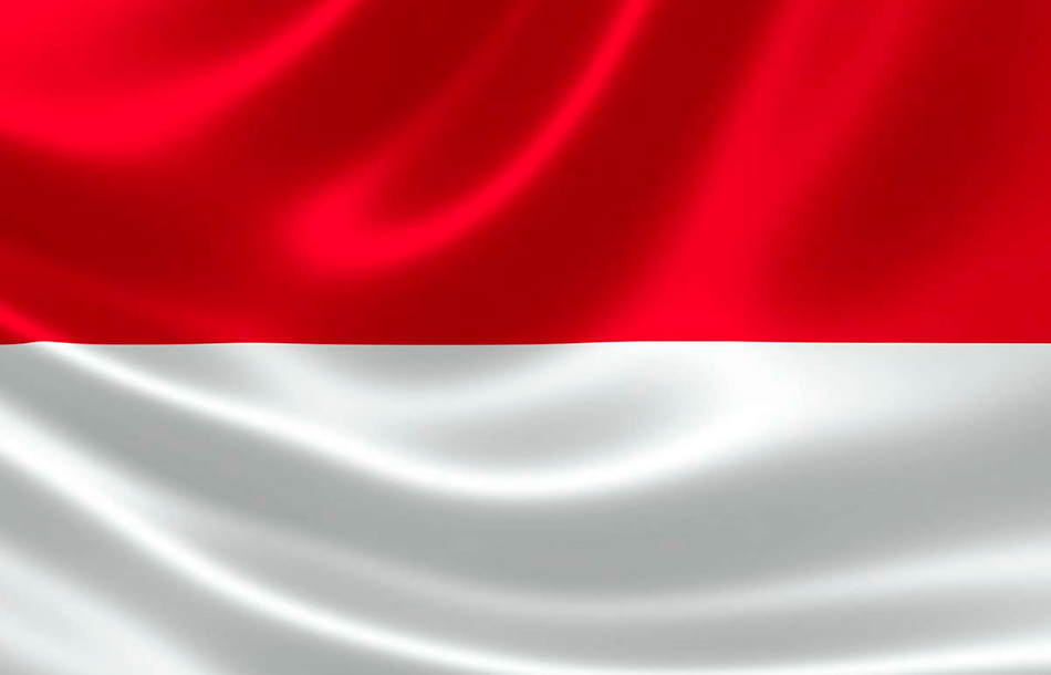 bandera de Indonesia