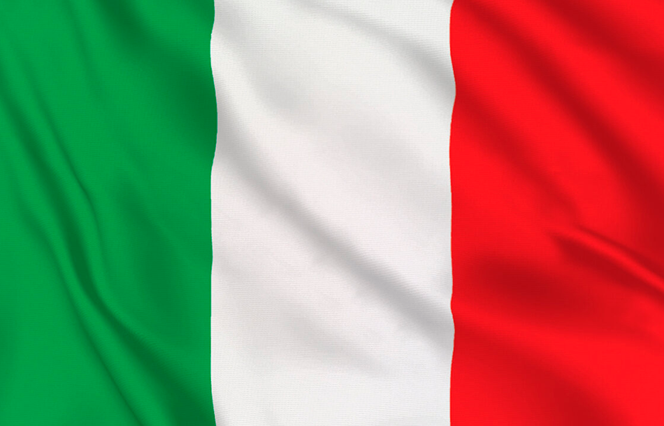 bandera de Italia