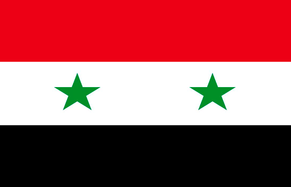 Bandera de Siria