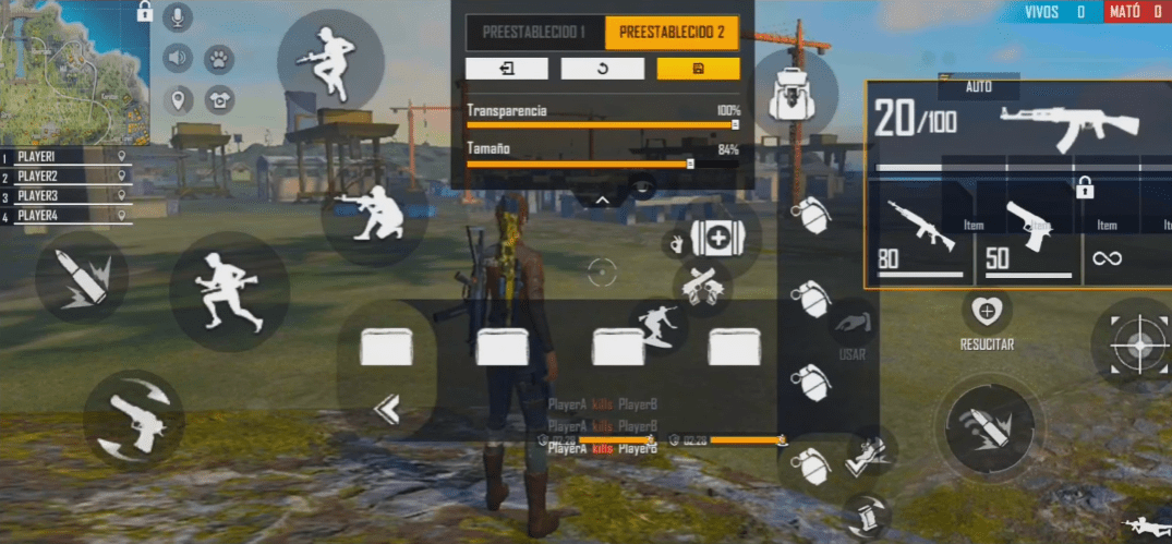 Free Fire: La mejor configuración estilo 3 dedos